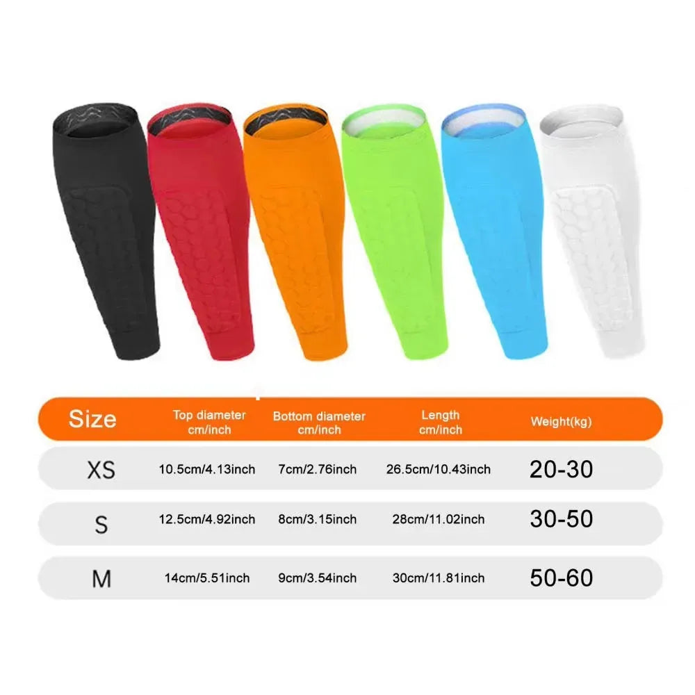 Manchon de Compression avec Protection Tibiale