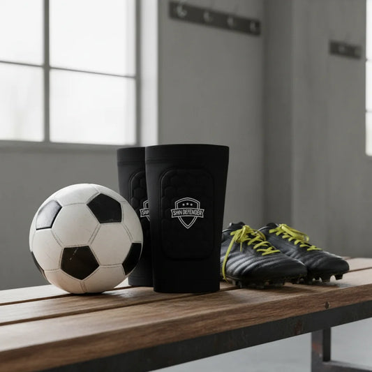 Protège-tibias de football ultra-légers