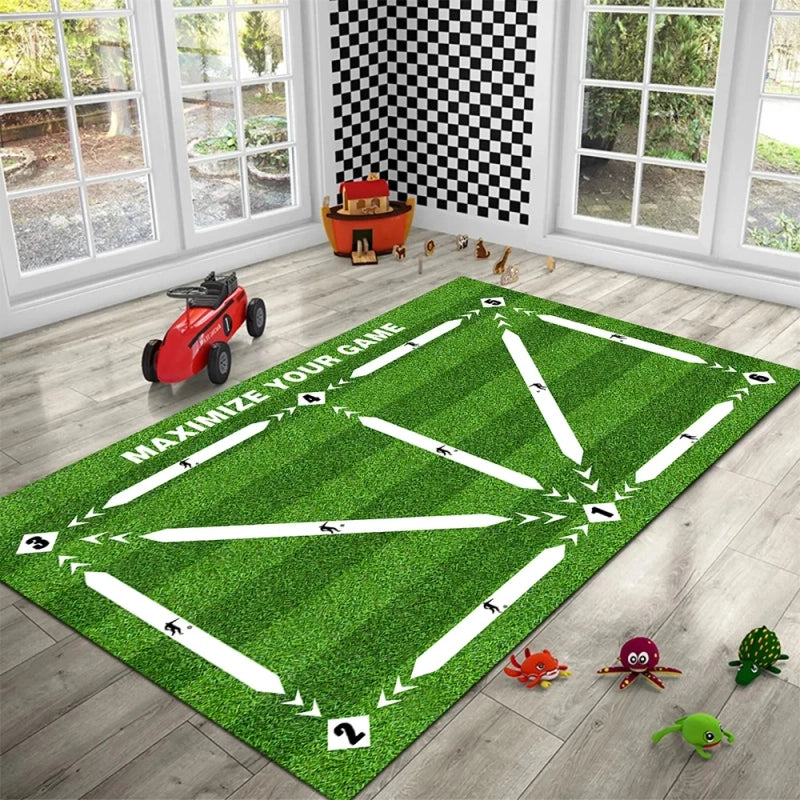 Tapis d'Entraînement de Football Antidérapant