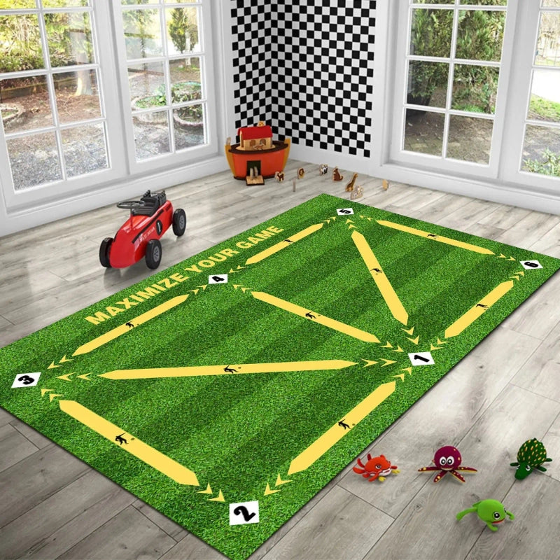Tapis d'Entraînement de Football Antidérapant