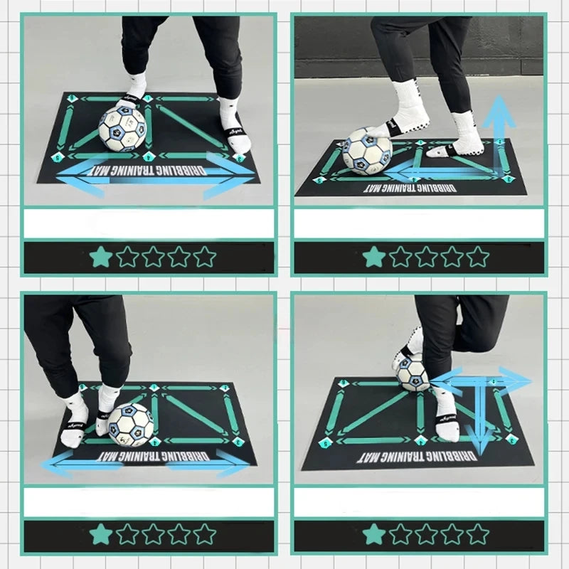 Tapis d'Entraînement de Football Antidérapant