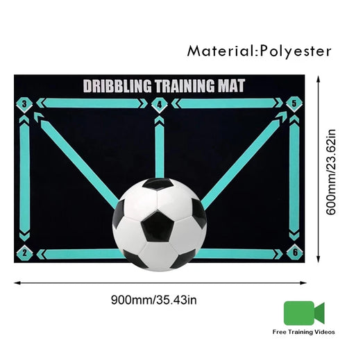 Tapis d'Entraînement de Football Antidérapant